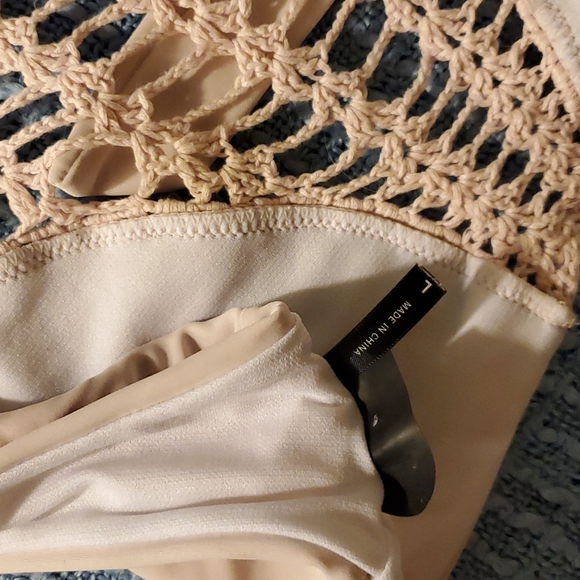 Kendall & Kylie Crochet Bikini Top - Picture 2 of 2